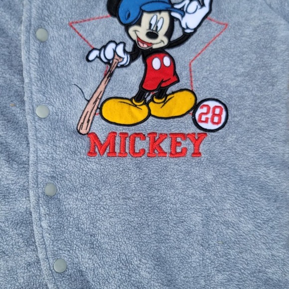 Disney Mickey Mouse Baby 6/9 Months One Piece Hooded Snow Suit - Picture 2 of 7